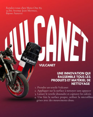 Kit Vulcanet - Pour avoir toujours une moto impeccable